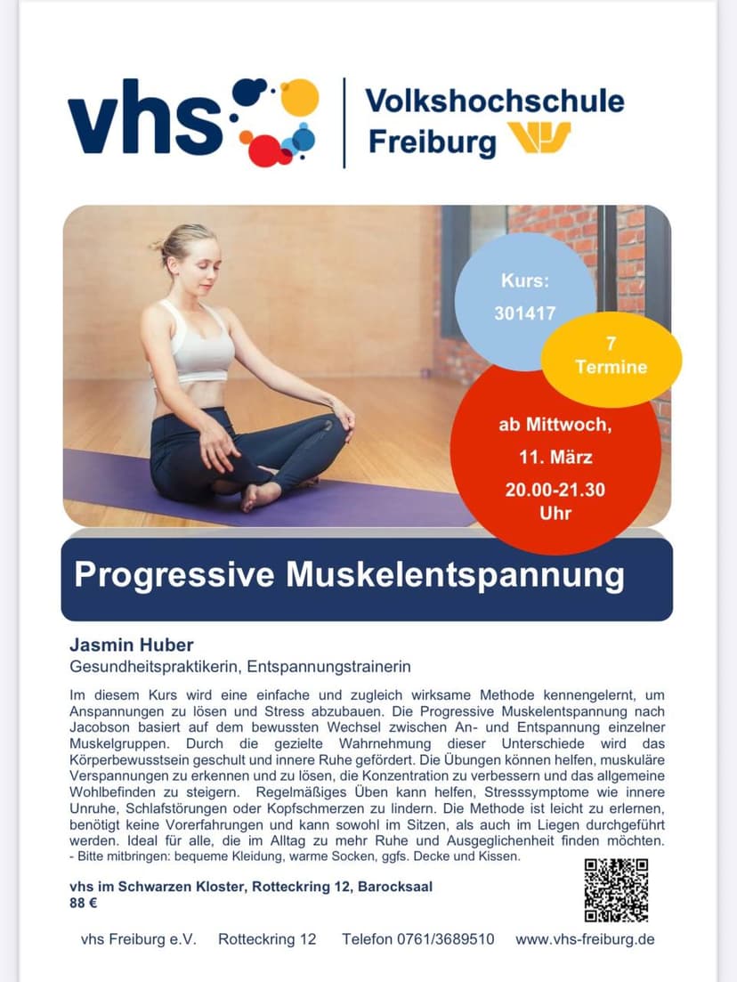 Progressive Muskelentspannung