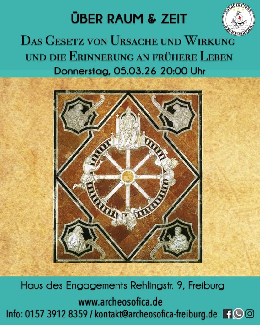 ÜBER RAUM & ZEIT Das GESETZ VON URSACHE UND WIRKUNG UND DIE ERINNERUNG AN FRÜHERE LEBEN