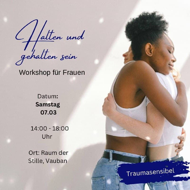 Halten und gehalten sein – Workshop für Frauen