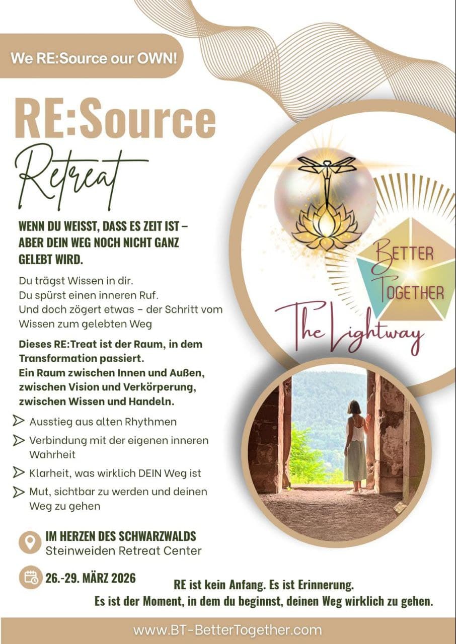 RE:Source Retreat - Wege in deine Kraft
