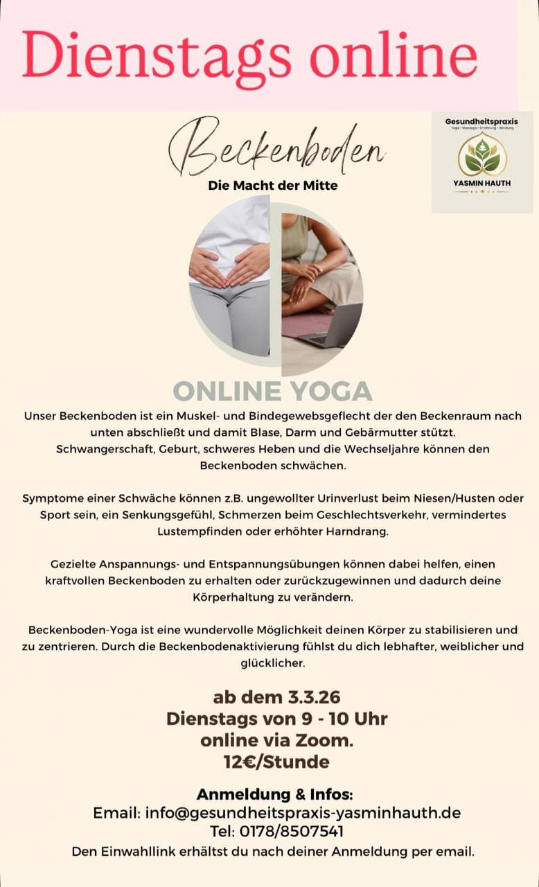 Die Macht der Mitte - Beckenboden-Yoga
