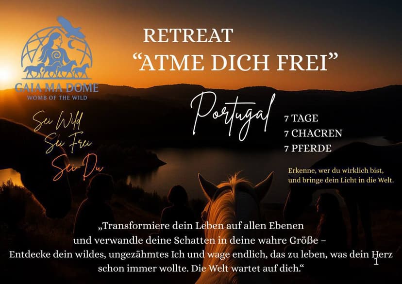 Atme dich frei – Transformations-Retreat mit Pferden in Portugal