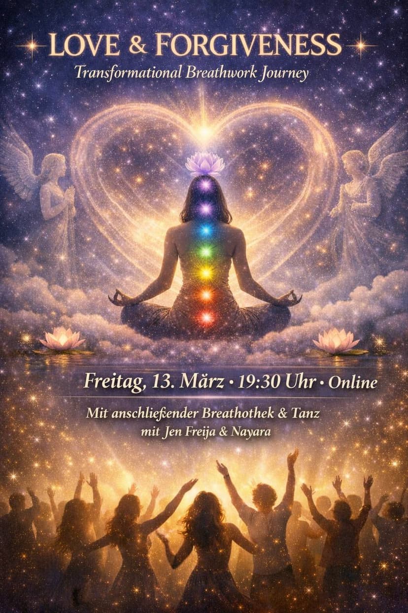 LOVE & FORGIVENESS ✨ Transformational Breathwork Journey