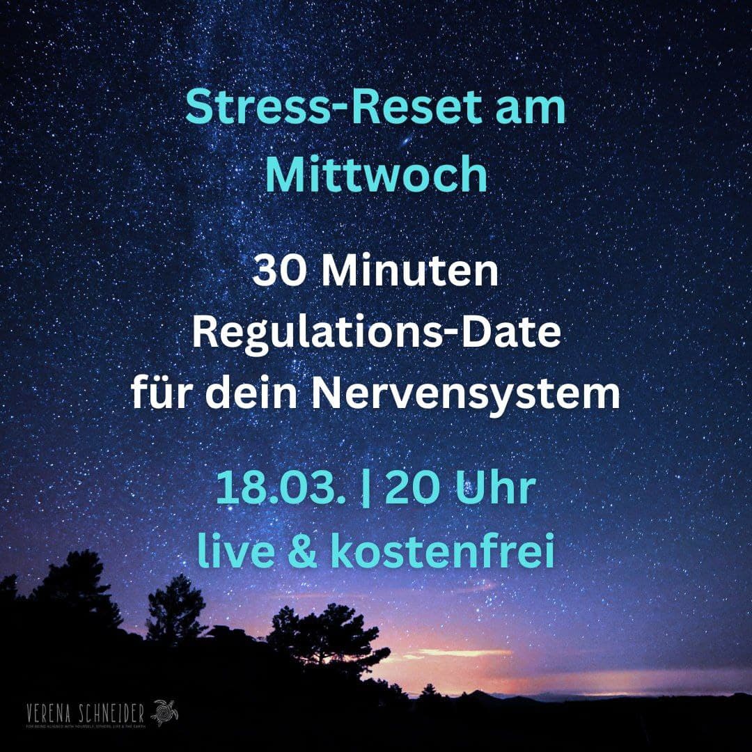 Stress-Reset am Mittwoch