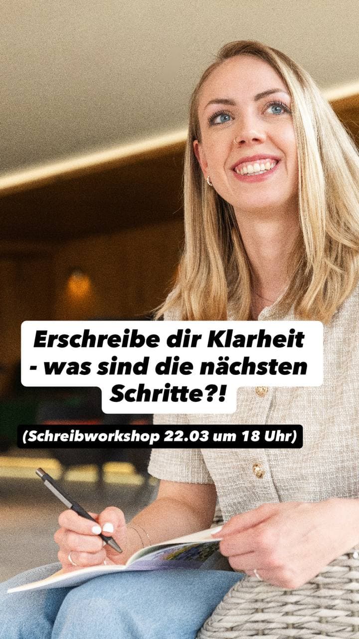 Erschreibe dir Klarheit - Schreibworkshop