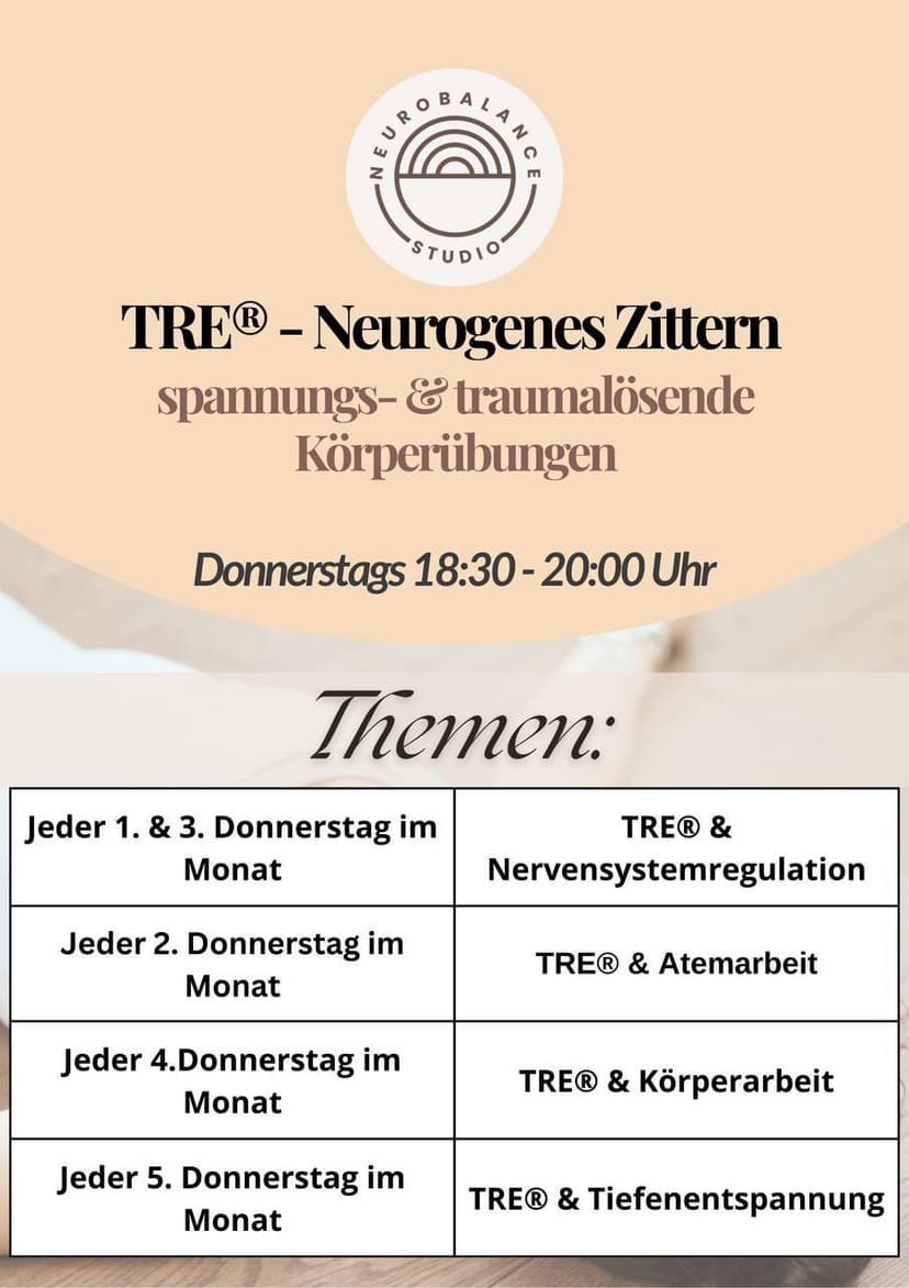 TRE® – Neurogenes Zittern: TRE® & Nervensystemregulation