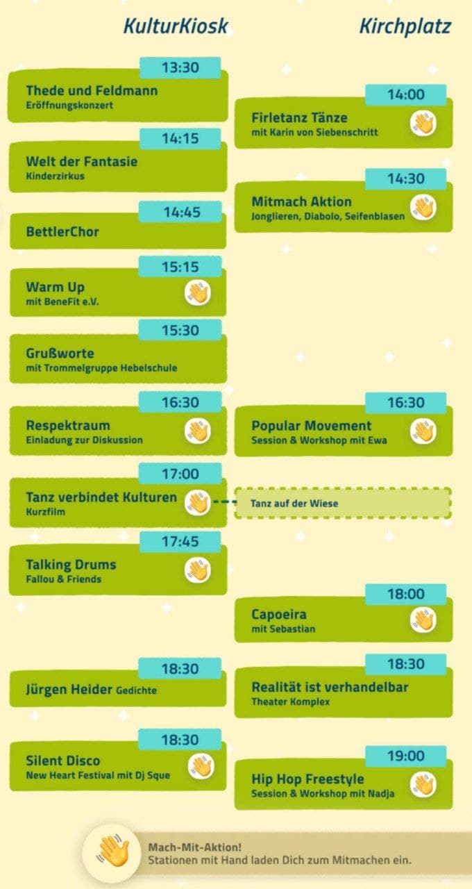 Eröffnung KulturKiosk Stühlinger Kirchplatz