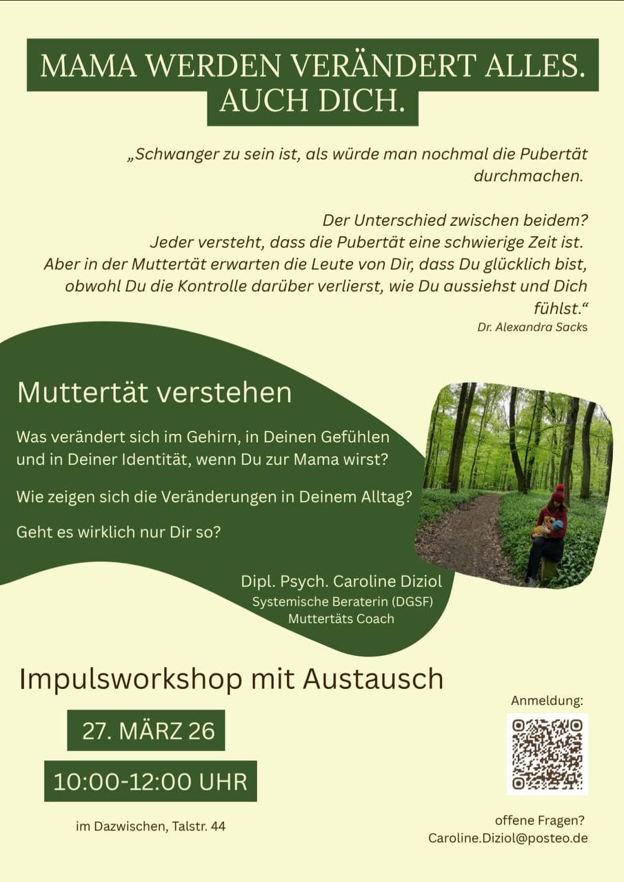 Muttertät verstehen – Impulsworkshop mit Austausch