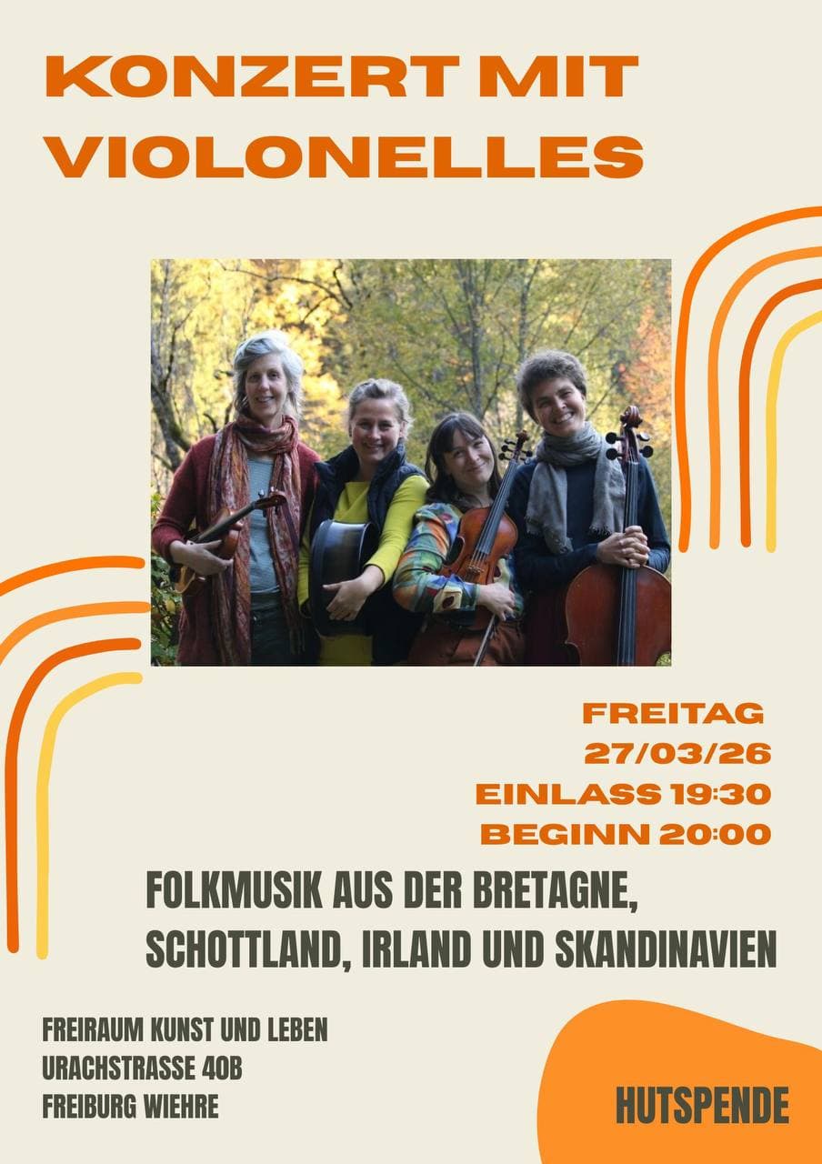 Folk-Musik Konzert aus Bretagne, Schottland, Irland und Skandinavien