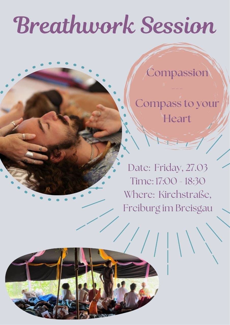 Breathwork Session: Compassion ~ Compass to Your Heart