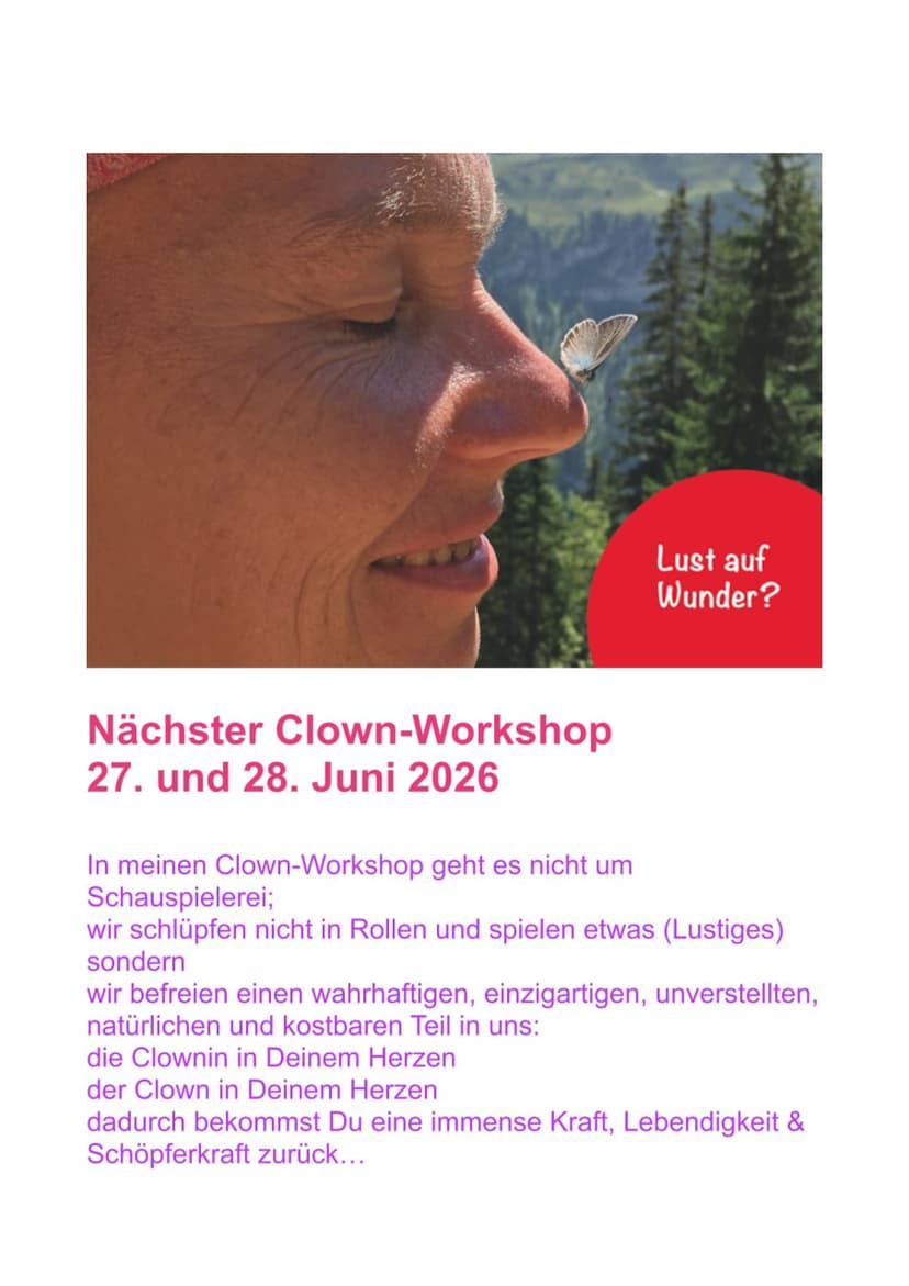 Nächster Clown-Workshop