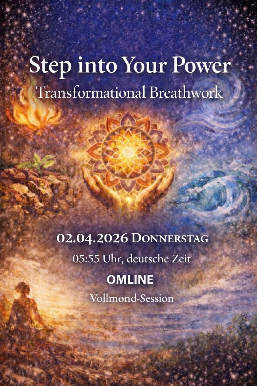 STEP INTO YOUR POWER Transformational Breathwork