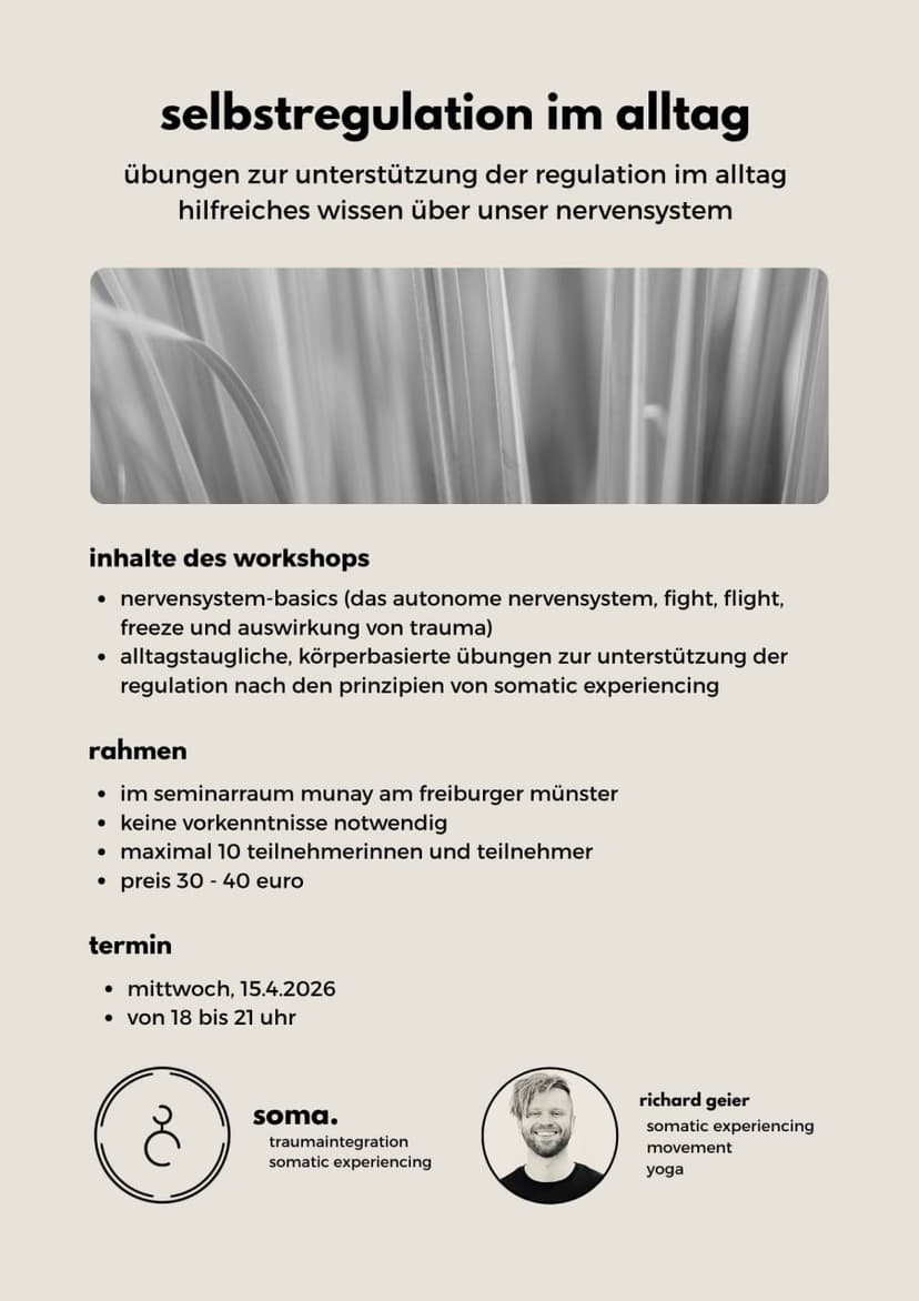 Selbstregulation im Alltag mit körperbasierten Übungen