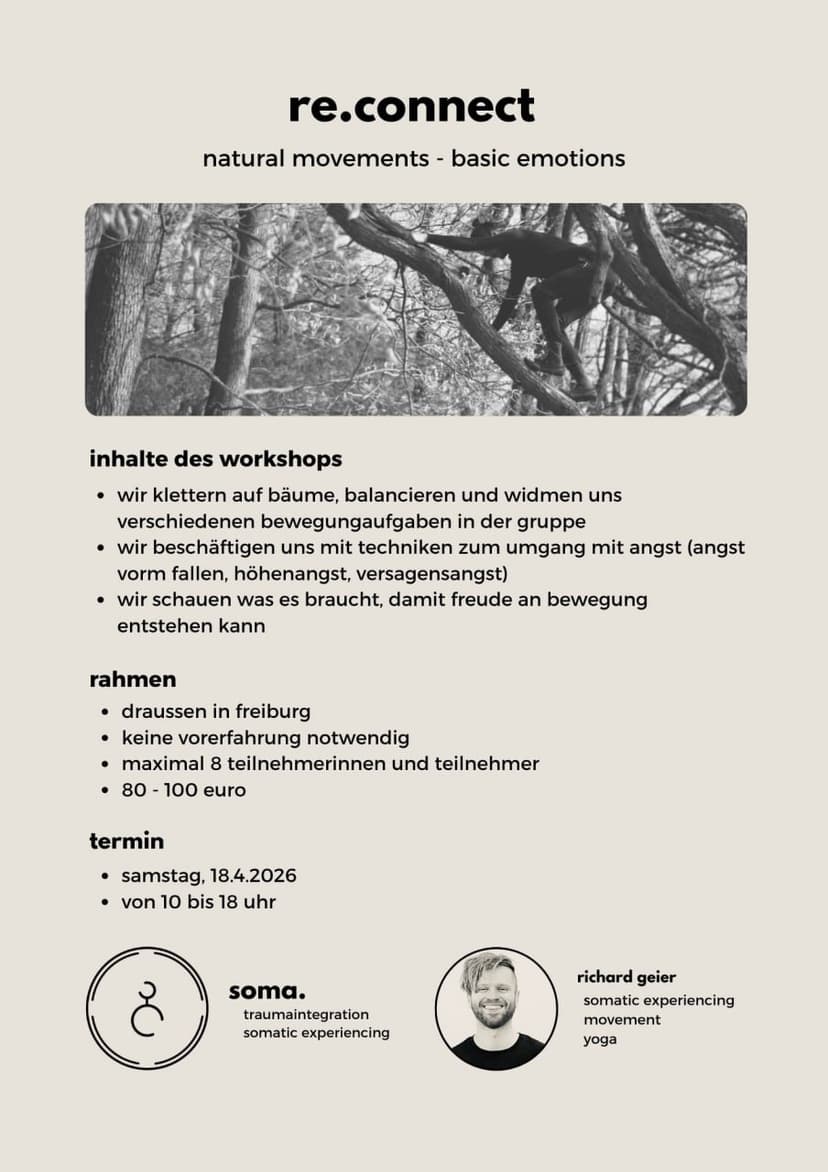 re.connect – natürliche Bewegungen und grundlegende Emotionen