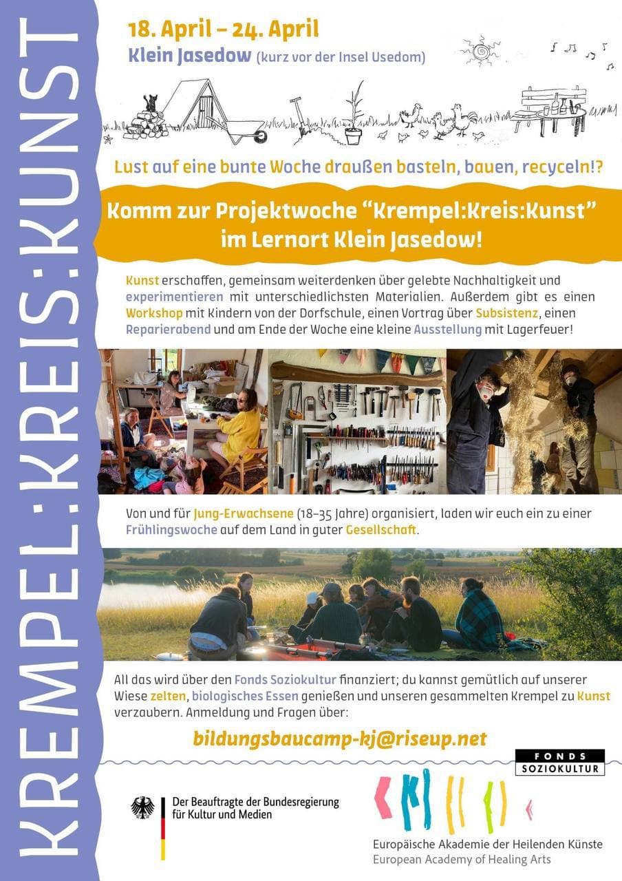 Projektwoche “Krempel:Kreis:Kunst”
