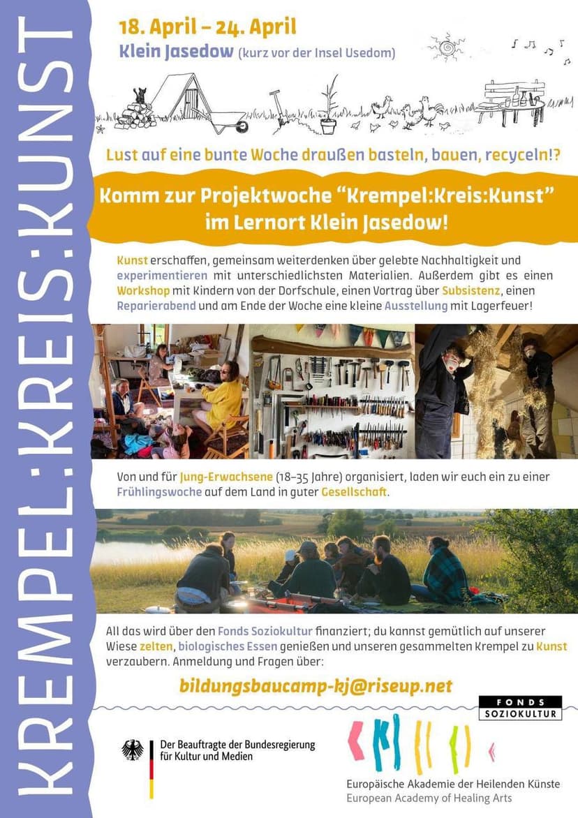 Projektwoche “Krempel:Kreis:Kunst”