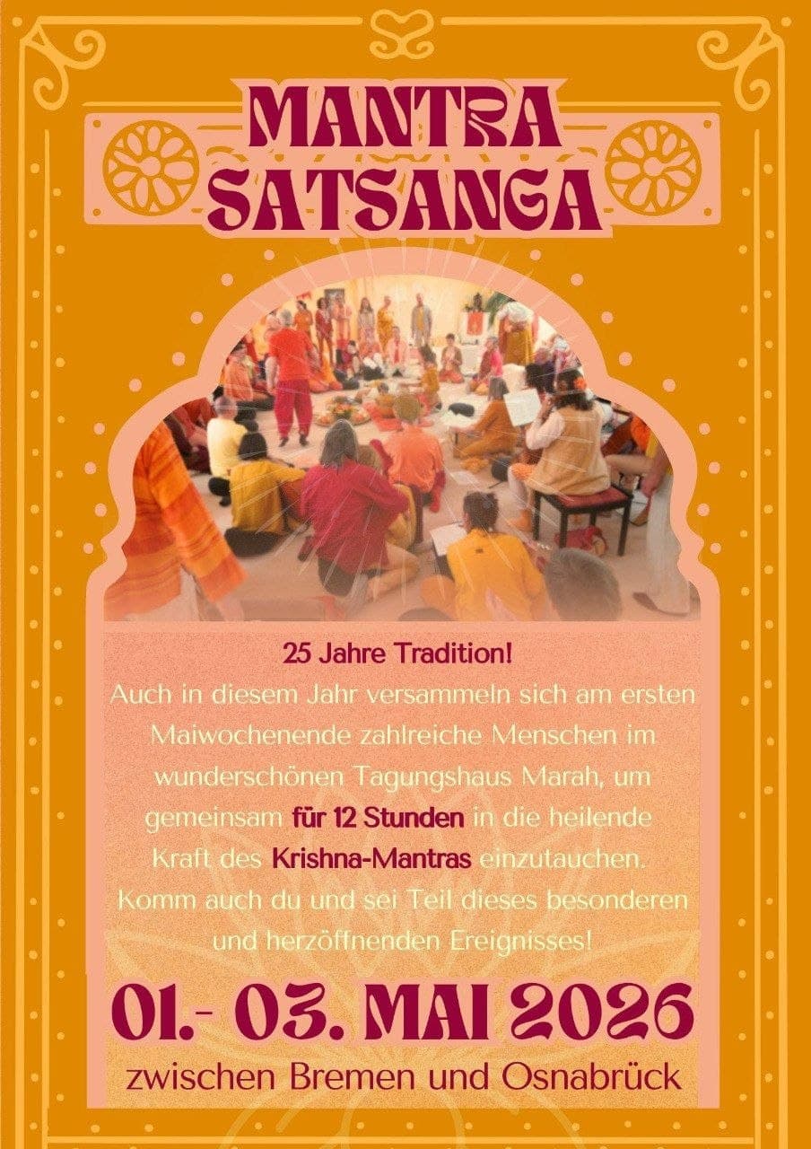 Mantra Satsanga - 12 Stunden Krishna-Mantras