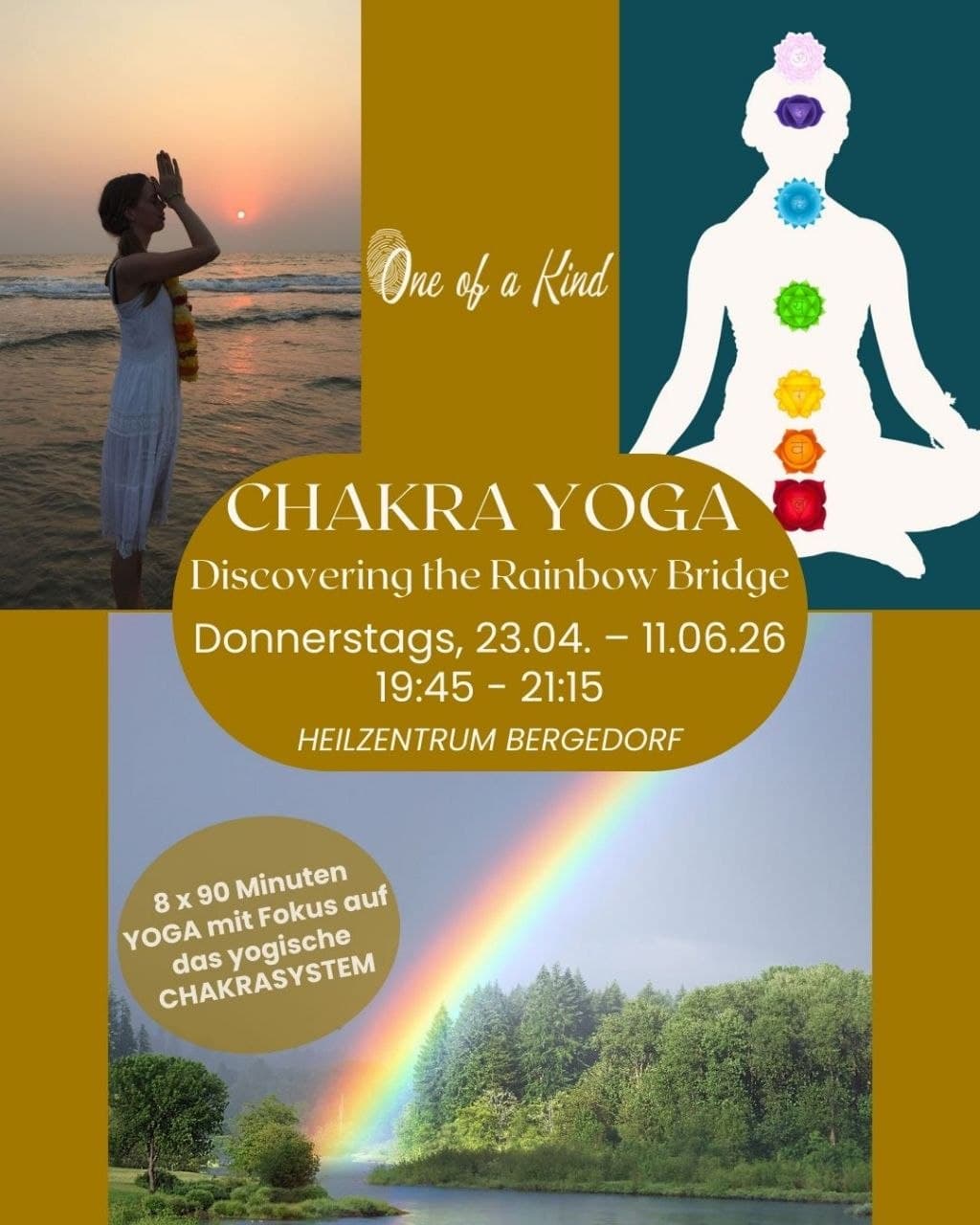 8-wöchiger CHAKRA YOGA-Kurs
