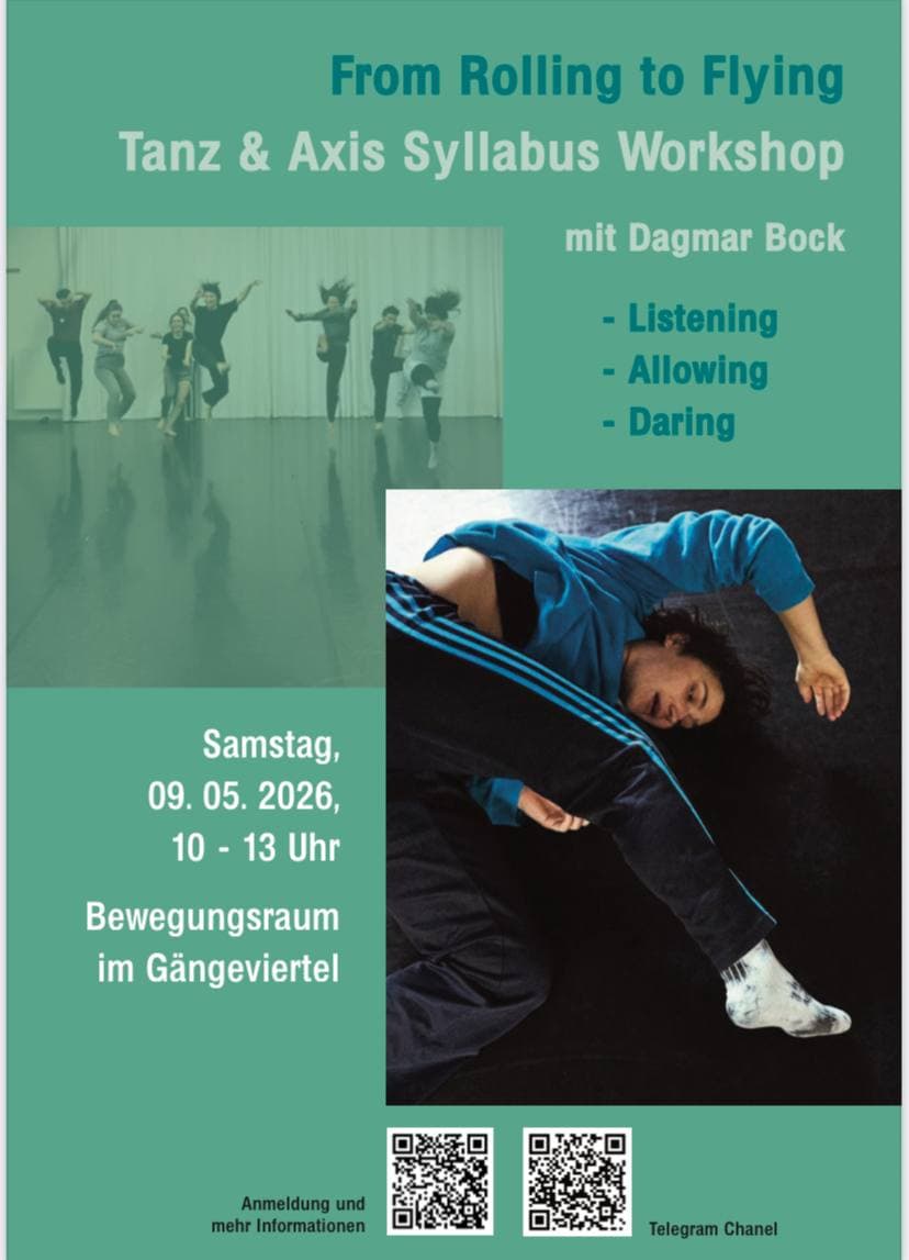 From Rolling To Flying – Tanz & Axis Syllabus Workshop