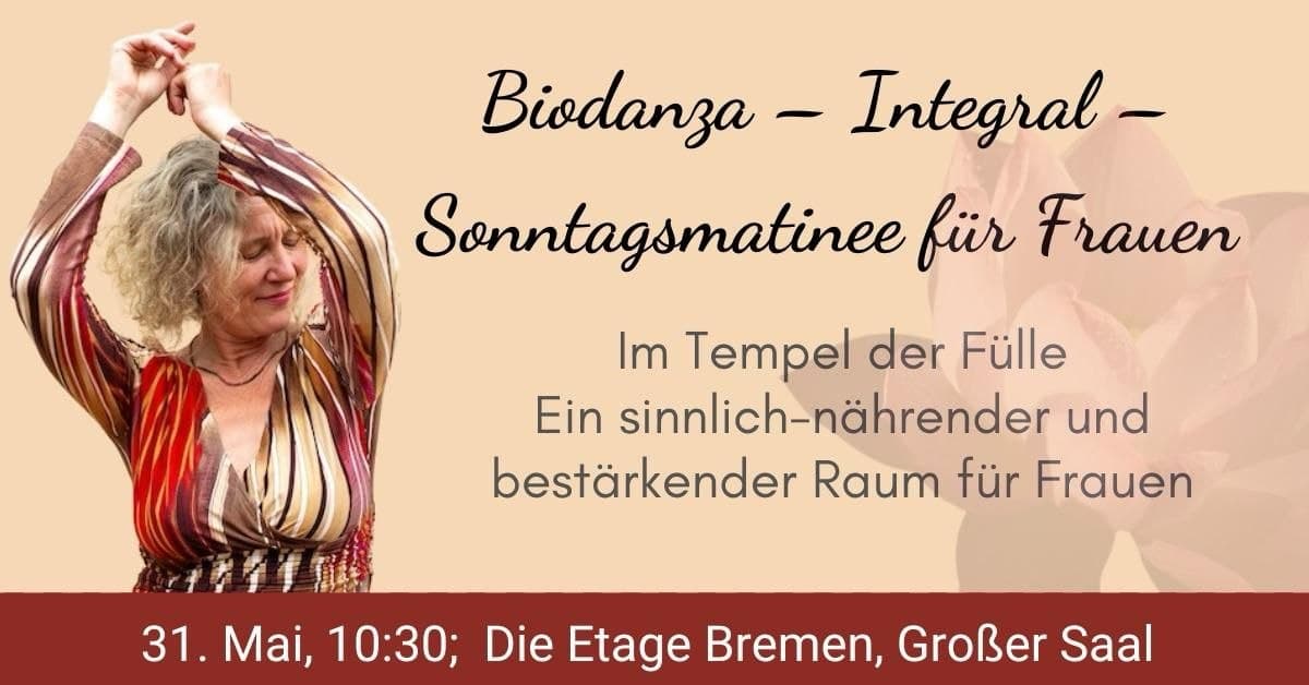 Biodanza – Integral – Sonntagsmatinee für Frauen im Tempel der Fülle