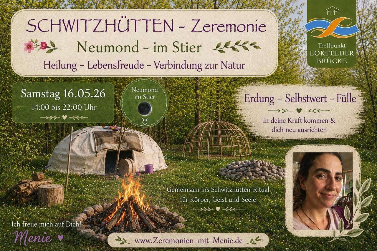 #38 Neumond im Stier - Schwitzhütten-Ritual