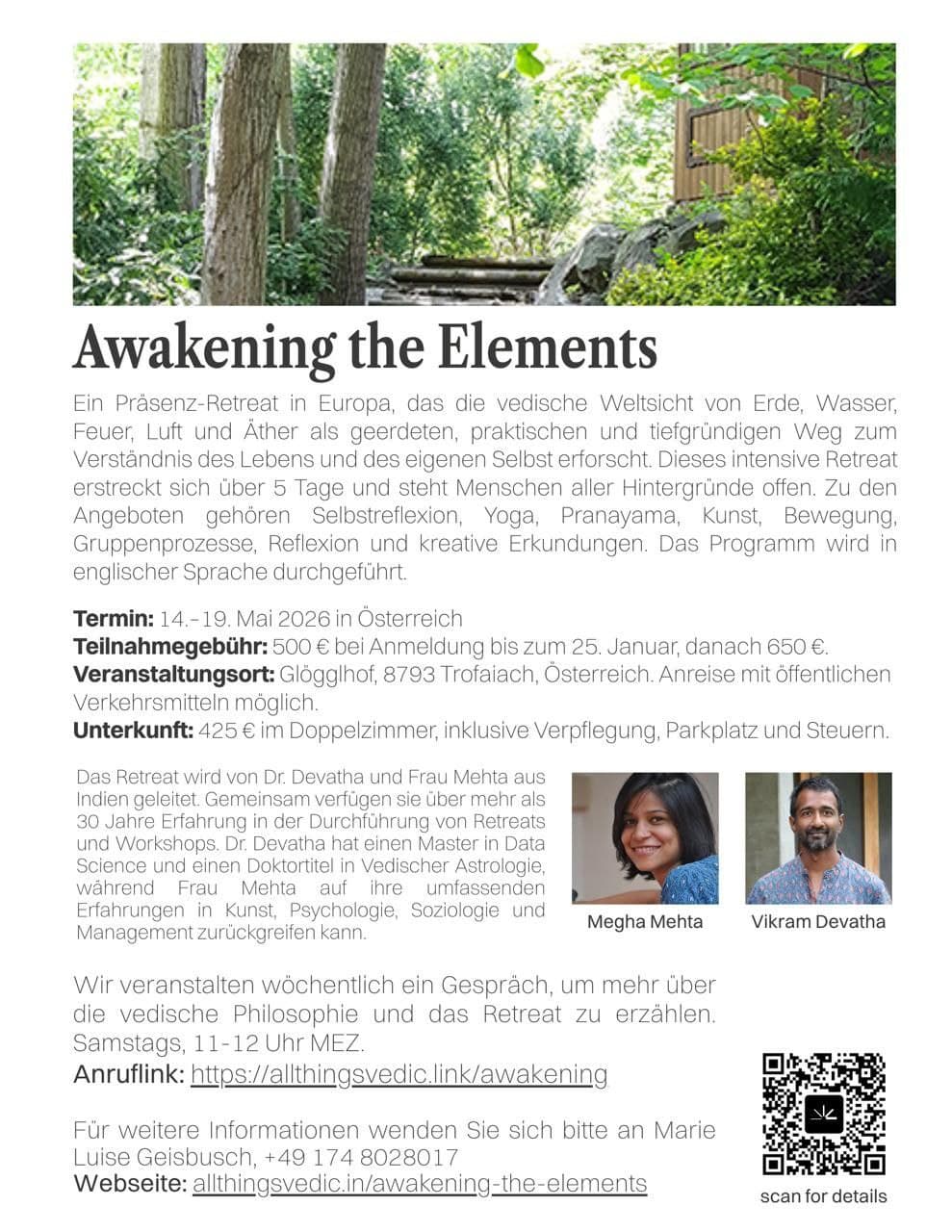 Awakening the Elements