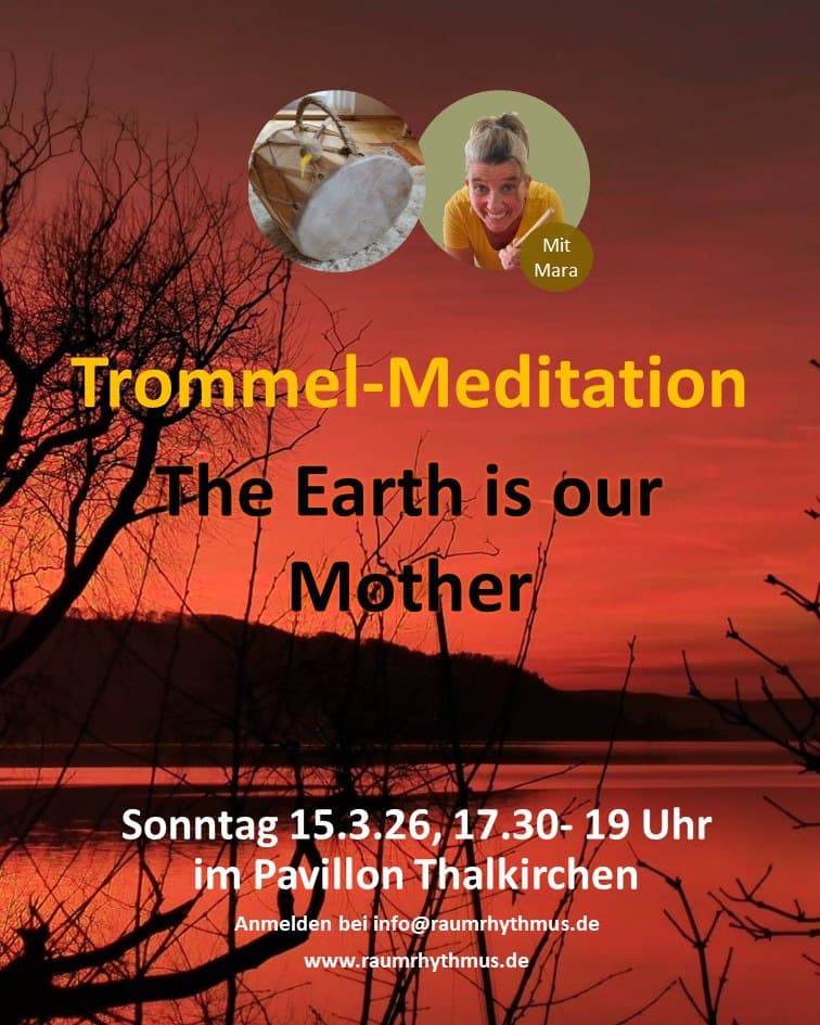 Trommeln - ICH BIN auf der Herztrommel