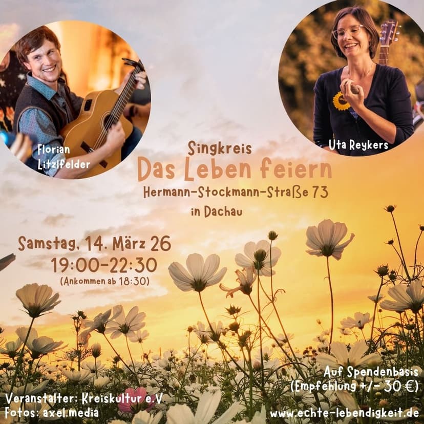 Singkreis am Feuer - Frühling feiern