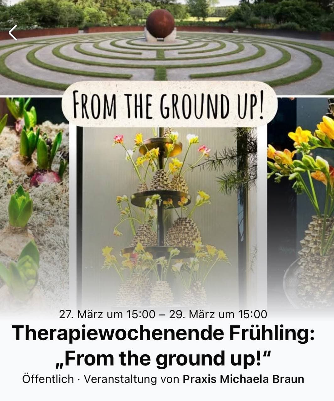 FRÜHLINGSRETREAT “From the ground up!”
