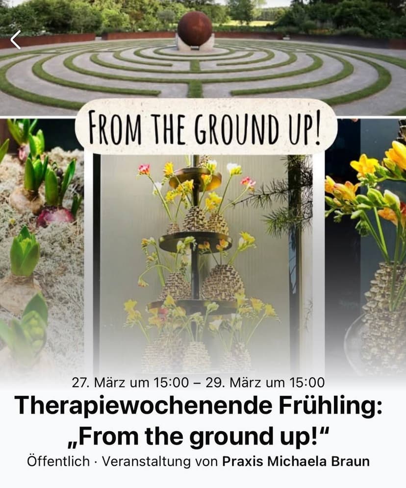 FRÜHLINGSRETREAT “From the ground up!”