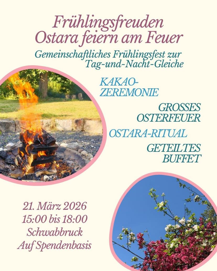 Frühlingsfreuden – Ostara feiern am Feuer