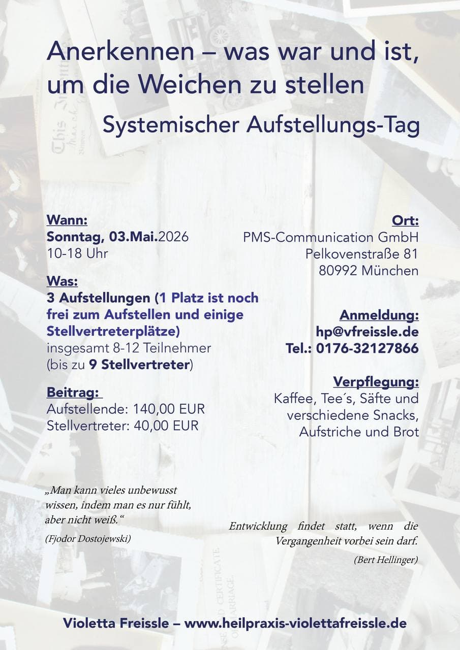 Systemischer Aufstellungstag