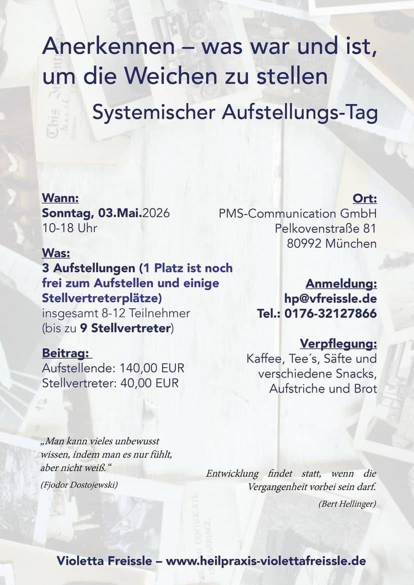Systemischer Aufstellungstag