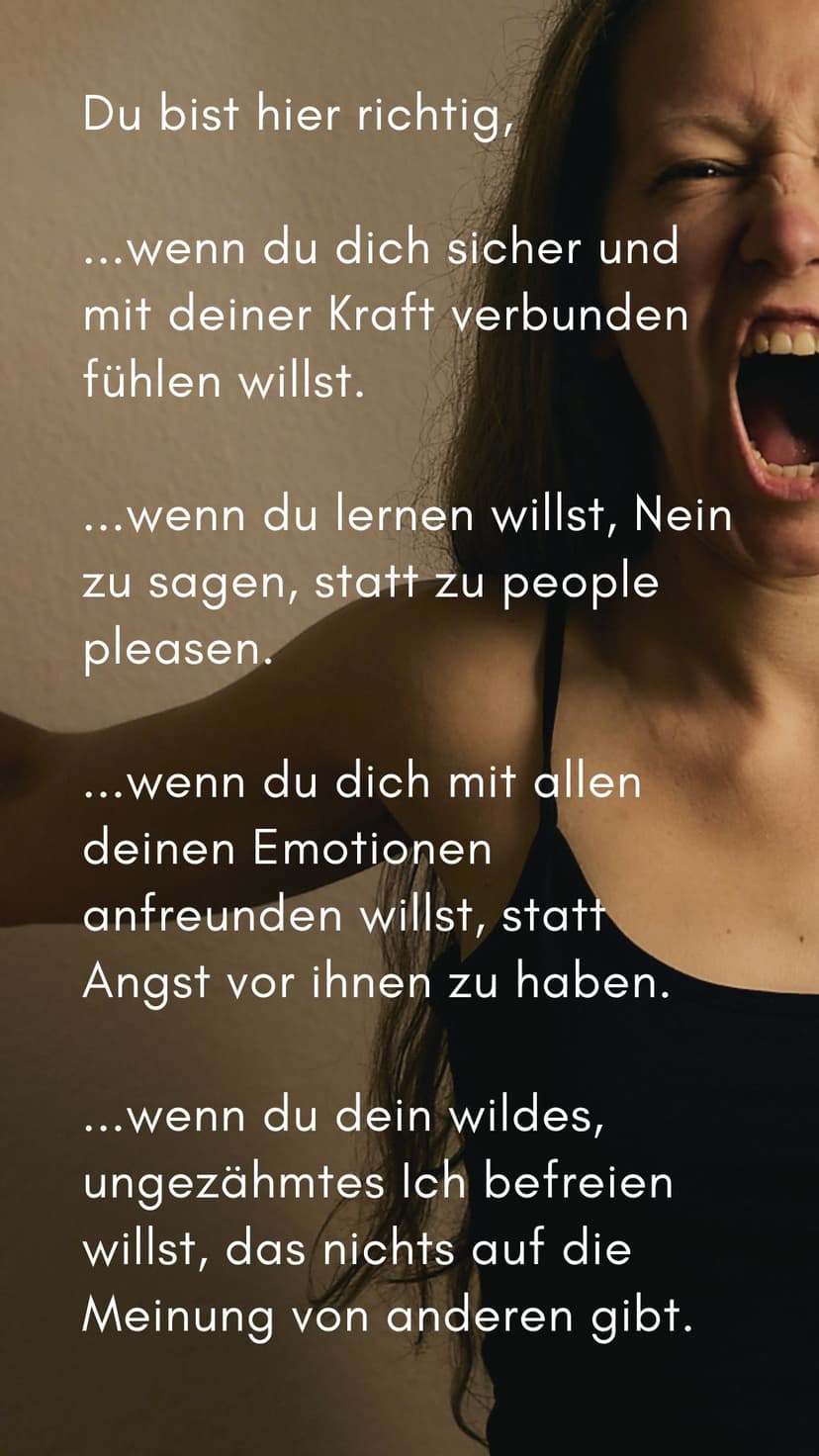 RECLAIM YOUR RAGE - Der Wutworkshop für Frauen