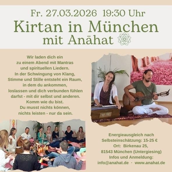 Kirtan in München mit Anāhat