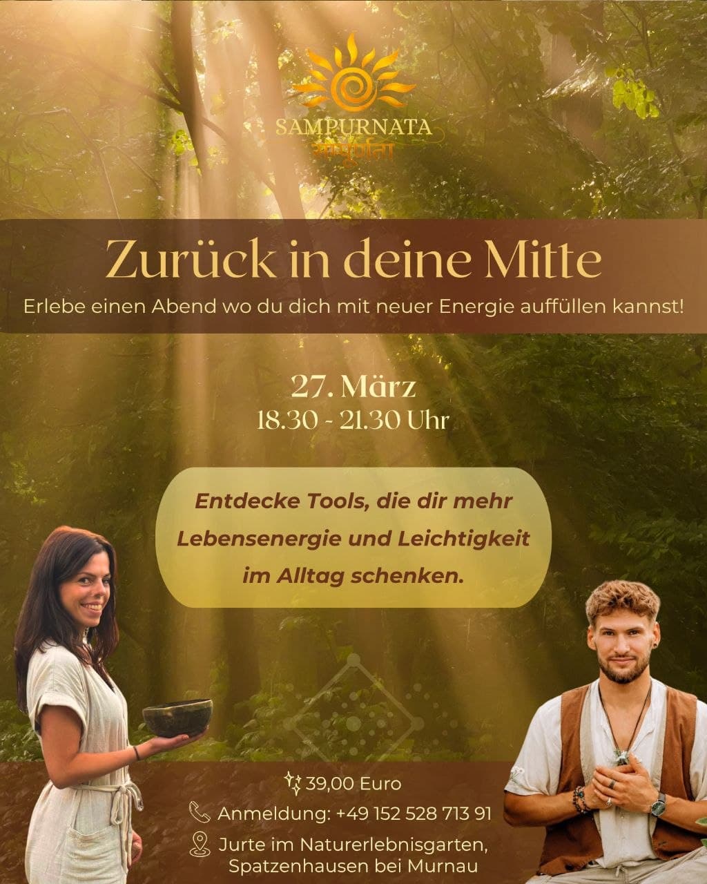 Zurück in deine Mitte