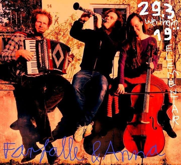 Konzert Farfalle & Anna im Elementar Weilheim
