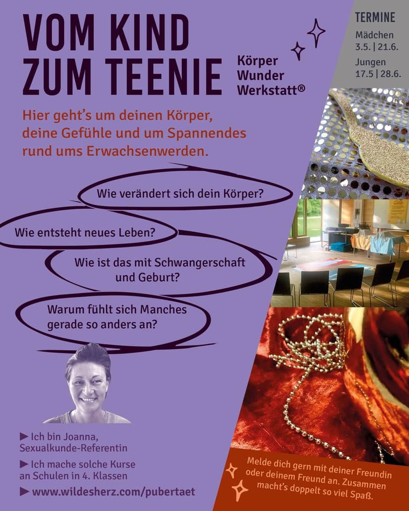 Vom Kind zum Teenie - Mädchen