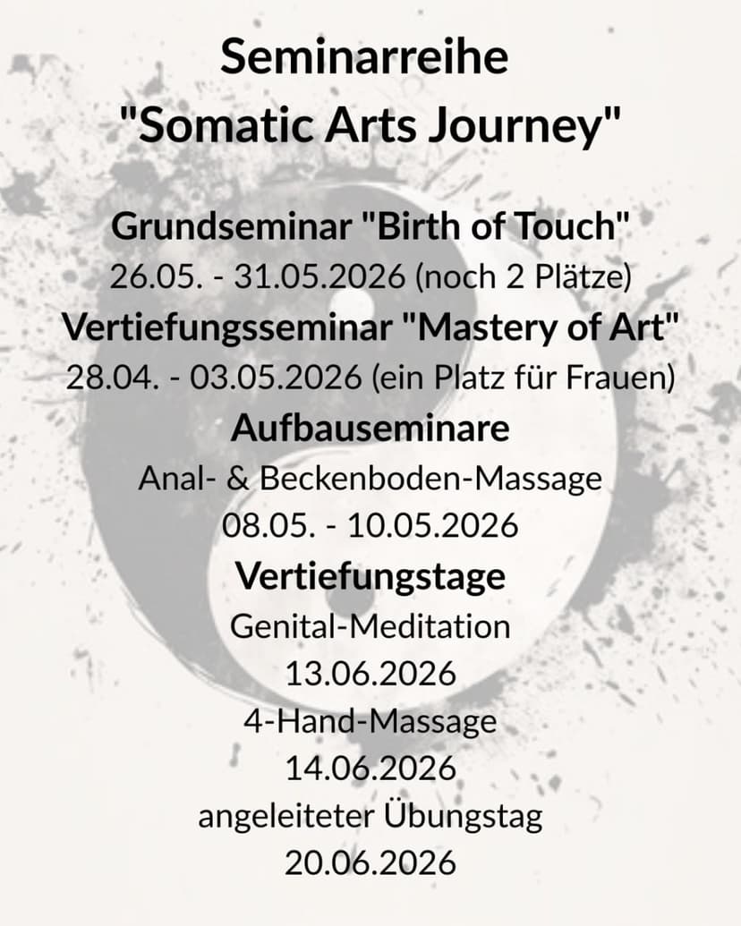 Grundseminar "Birth of Touch"
