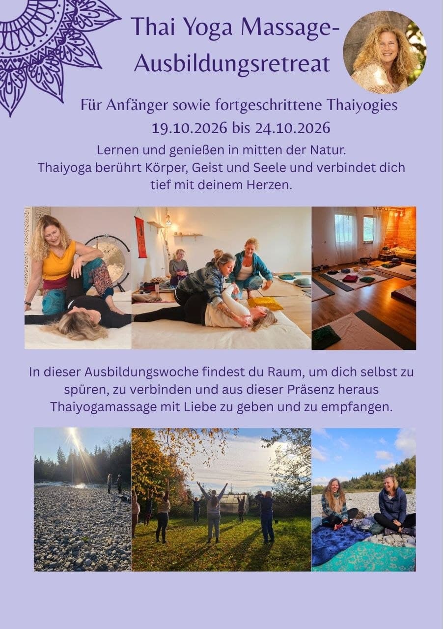 Thai Yoga Massage Ausbildungsretreat