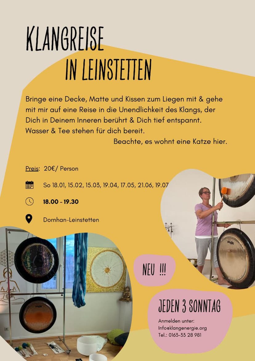 Klangreise in Leinstetten