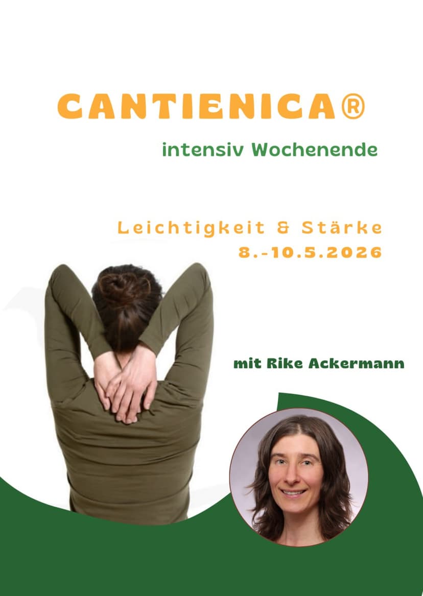 CANTIENICA® Intensiv-Wochenende Leichtigkeit & Stärke · persönliche Begleitung