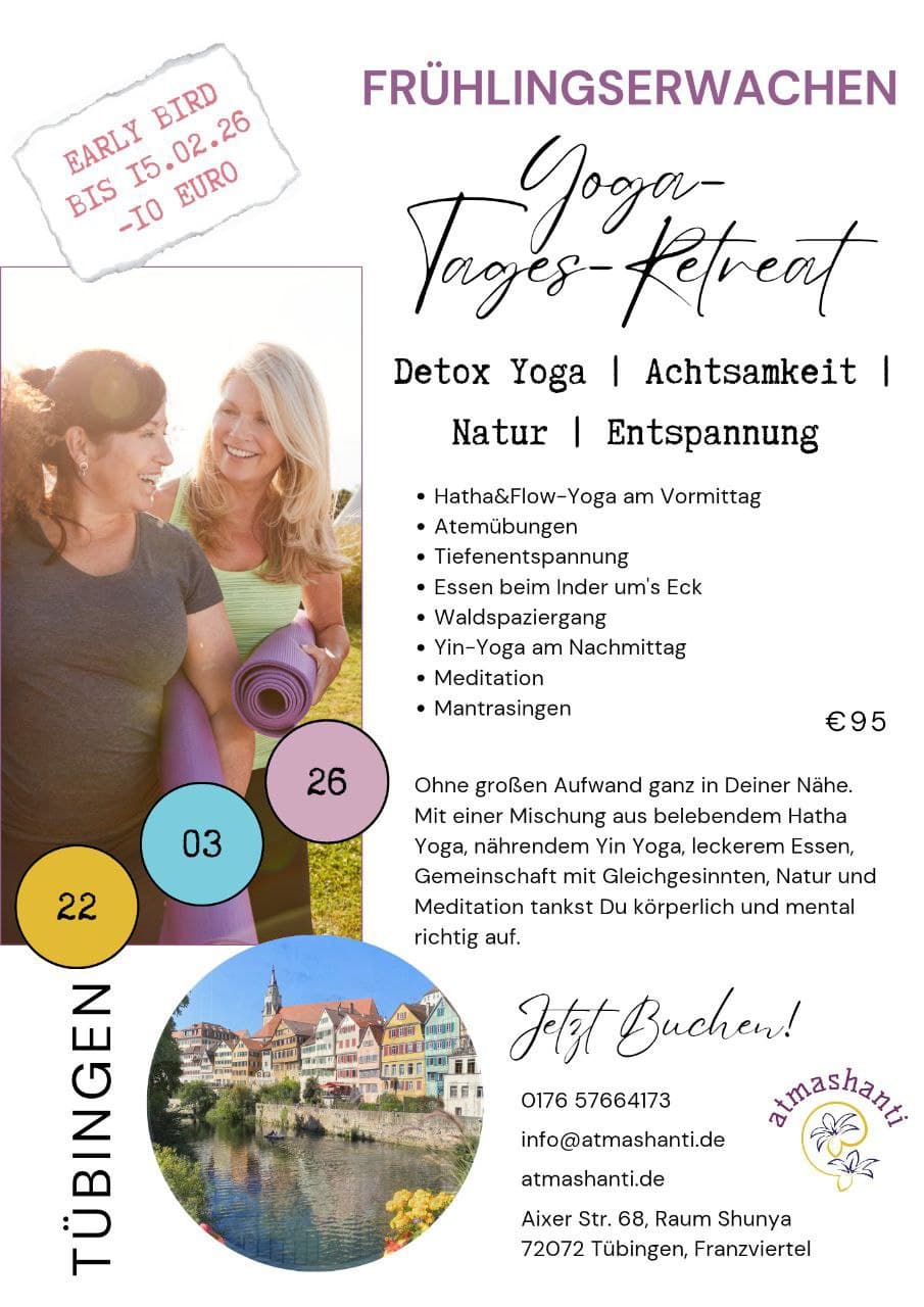 Frühlingserwachen - Detox Yoga | Achtsamkeit | Natur | Entspannung