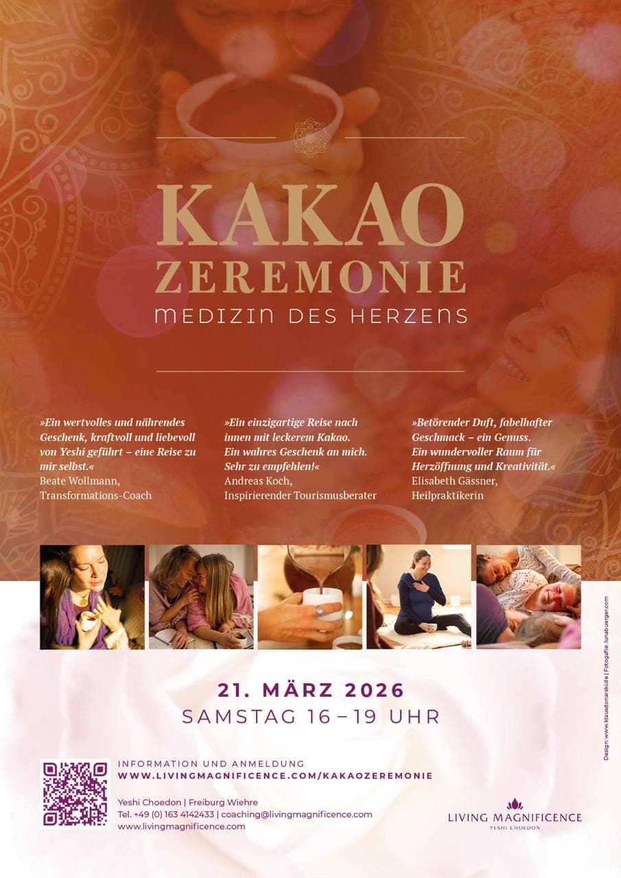 Kakaozeremonie-Ritual mit schamanischer Trommelreise