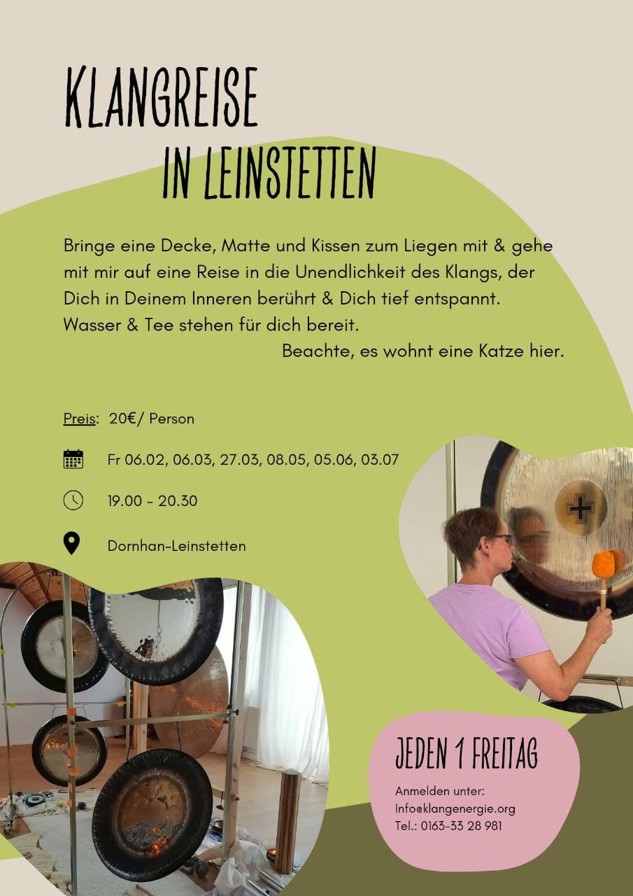 Klangreise in Leinstetten