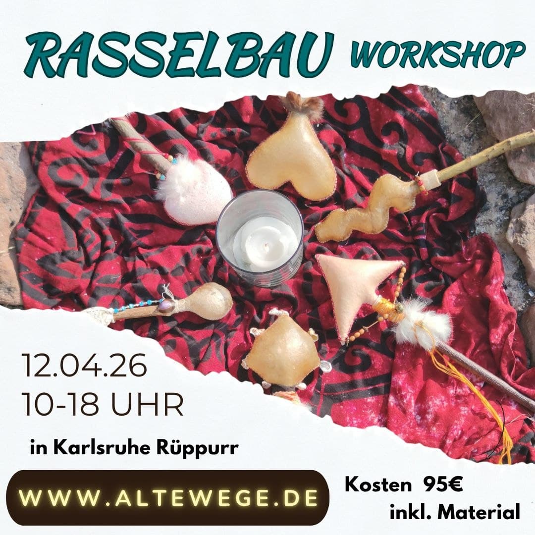 Erwecke den Klang der Seele ✨ Erschaffe Deine eigene Ritual-Rassel