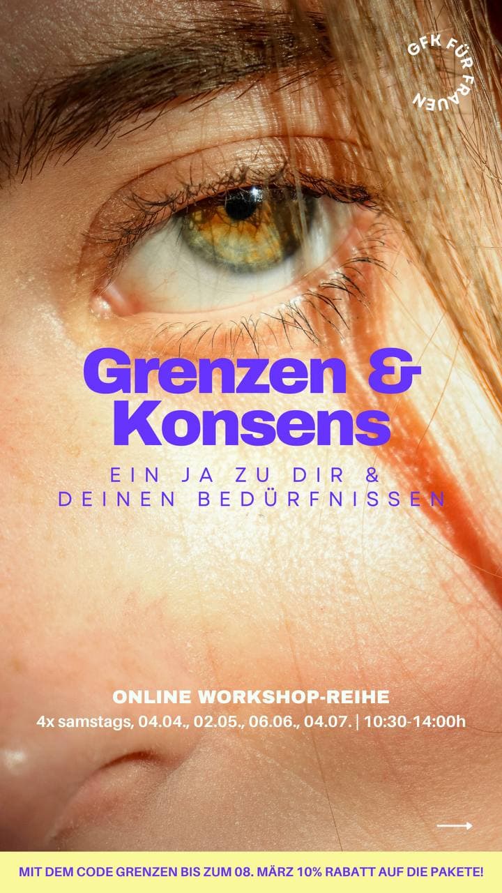 Grenzen & Konsens Workshop-Reihe für Frauen