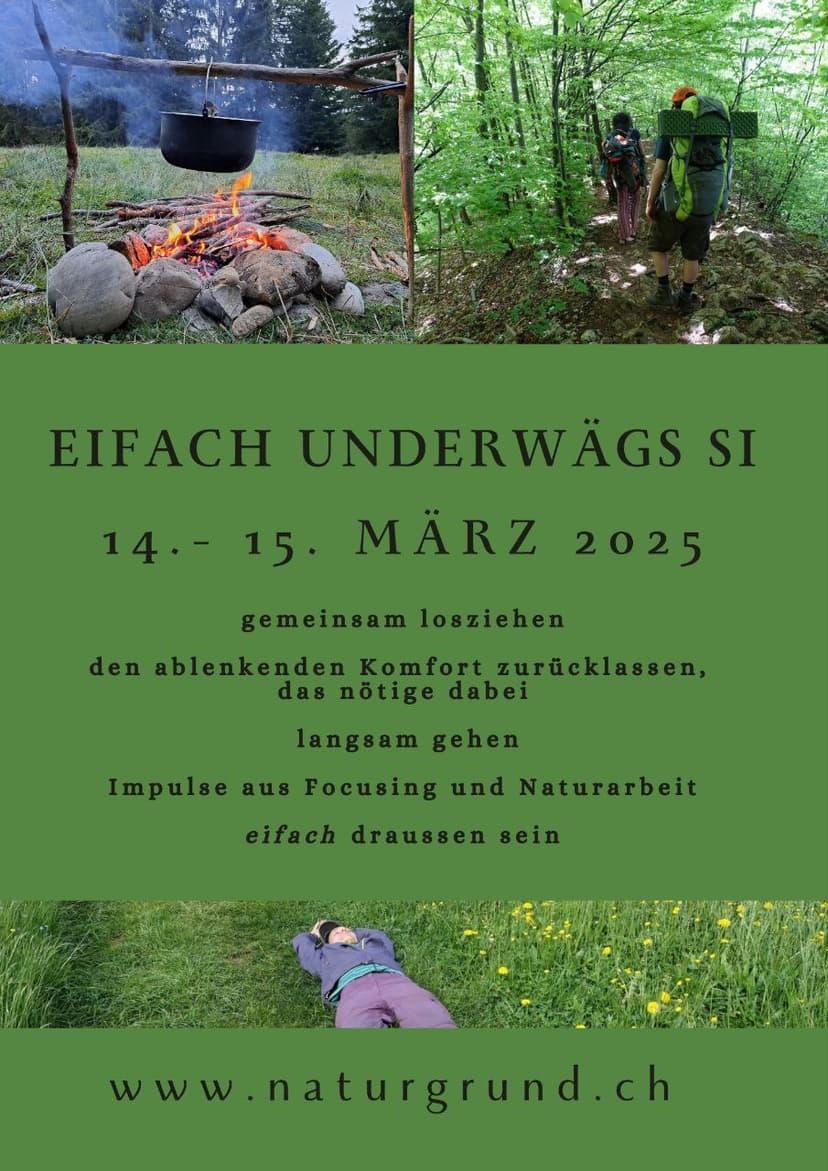 Eifach underwägs sii