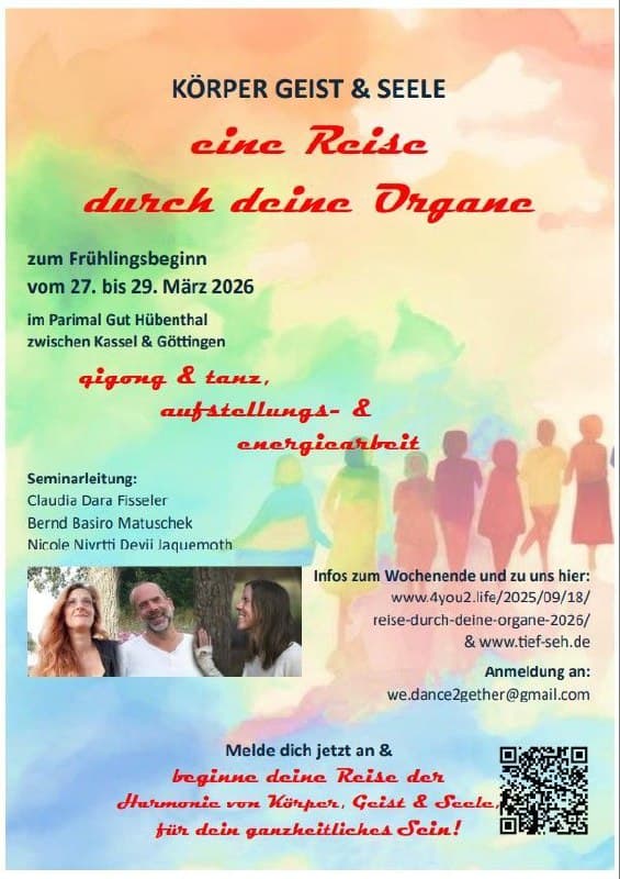 KÖRPER GEIST & SEELE - eine Reise durch deine Organe
