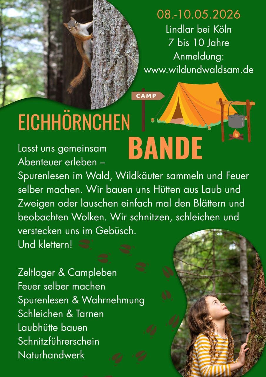 EICHHÖRNCHEN Wildniscamp